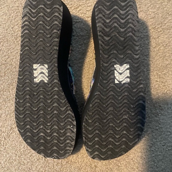 Rocket Dog Tropical wedge flip flops - Picture 4 of 6